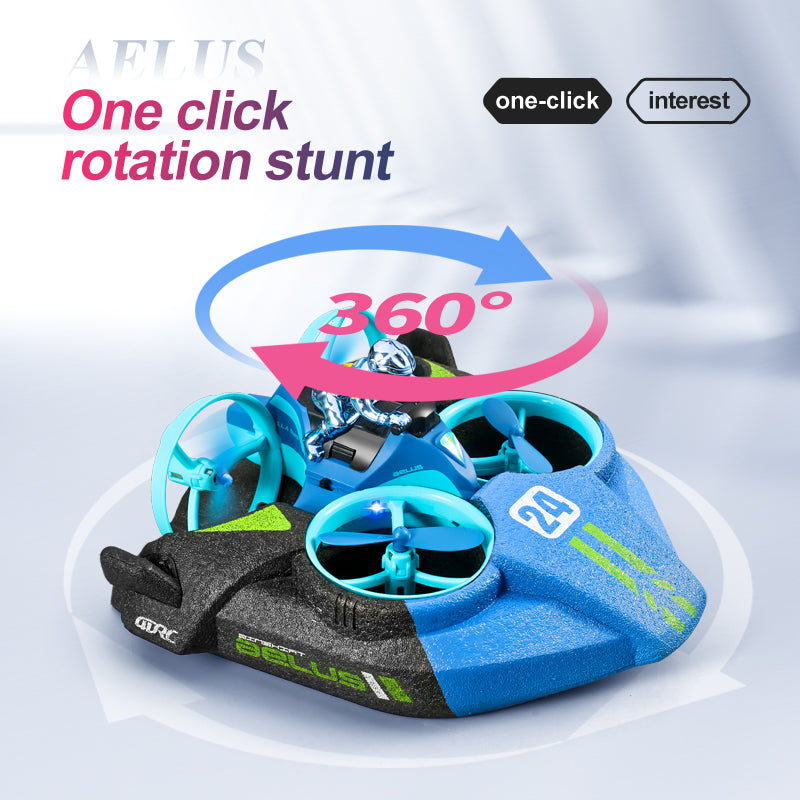 4D-V24 3-in-1 Water, Land & Air RC Quadcopter Stunt Car – 4DRC