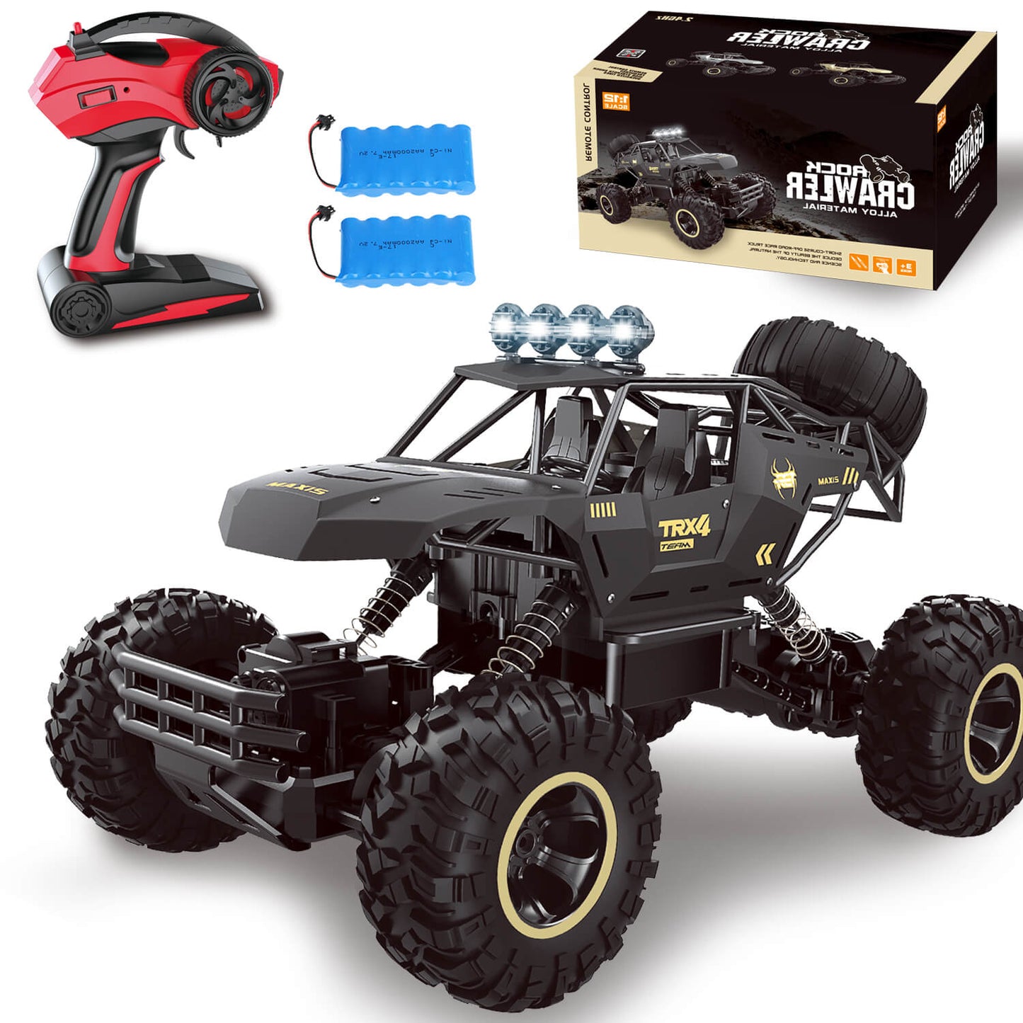 [9268] 1:12 4WD RC Car With Led Lights Radio Remote Control Cars