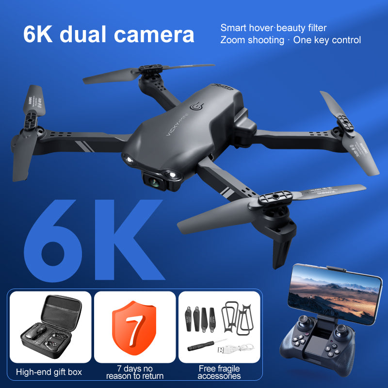 4D-V13 Foldable RC Quadcopter – 6K Dual Camera, 20-Min Flight, Smart Hover for Beginners & Pros