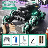 4D-Y13 Stunt Water Gel Tank – 4/6/8-Wheel RC Battle Vehicle