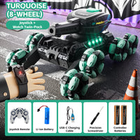 4D-Y13 Stunt Water Gel Tank – 4/6/8-Wheel RC Battle Vehicle