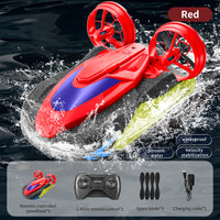 4D‑S10 Series 2‑in‑1 Amphibious Stunt Hovercraft RC Boat