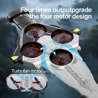4D-V55 Flying Sword Drone | EPP Anti-Drop Stunt RC Aircraft for Beginners