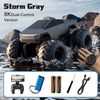 4D-Y10-2 Cyber Amphibious RC Truck – 8K FPV, 4WD Off-Road Monster