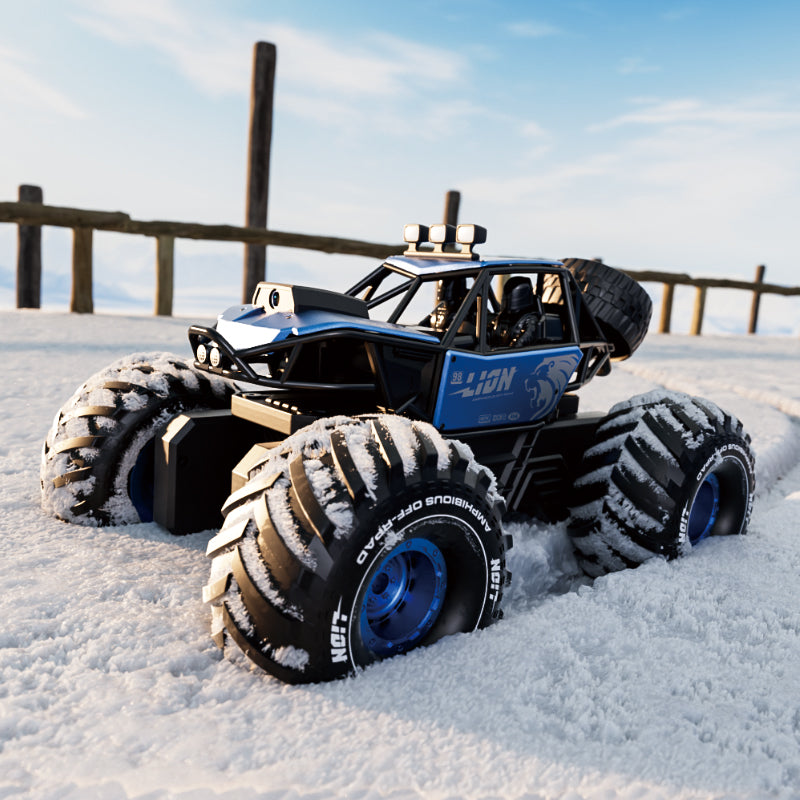 4D-Y10 Amphibious Off-Road RC Truck – 8K FPV, 4WD Climbing Monster