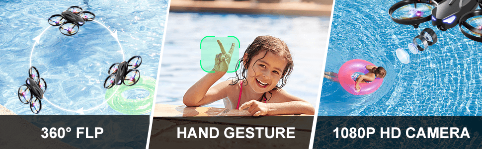 4DRC V16 Mini Drone with HD Camera for Kids