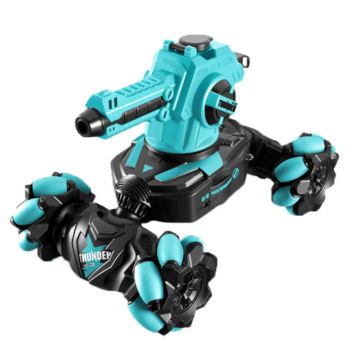 4D-C12 RC Battle Tank Stunt Car – Gesture Control, Water Bomb Shooting & Transformable Drift Vehicle