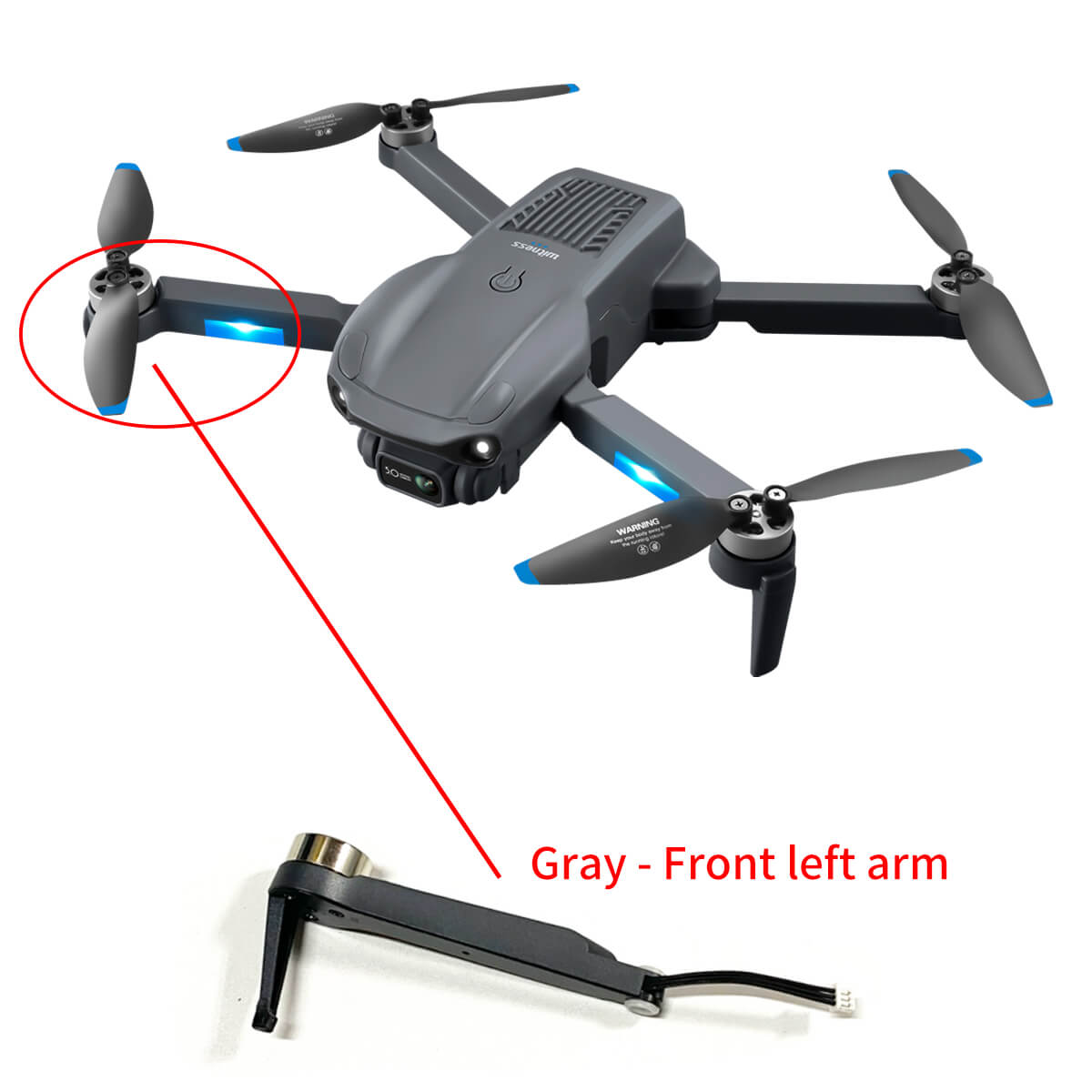 4D-F12 GPS Drone Arm with Motor accessories