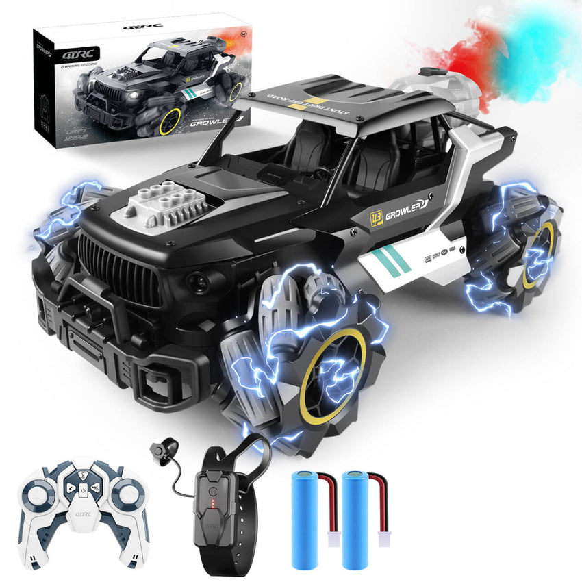 4D-Y3 Remote Control Car RC Off-road Vehicle with Lighting and Spray Function