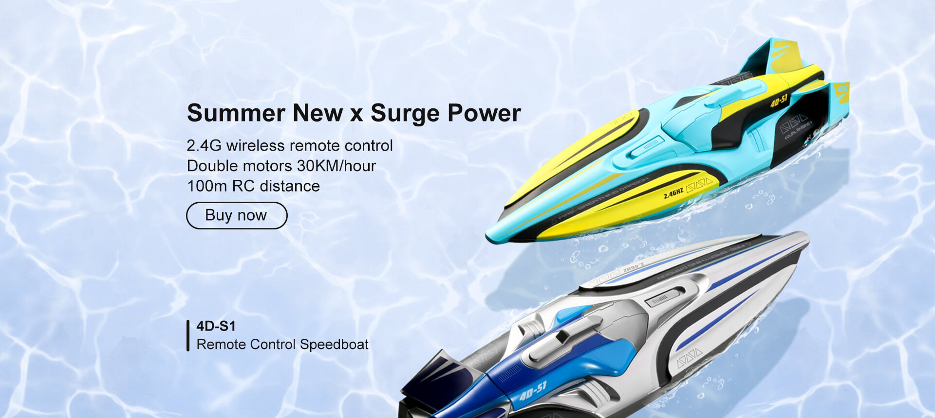 4DRC S1 Remote Control Boats