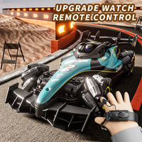 4D-Y2 F1 Formula Stunt RC Car – Gesture Control, Spray & Drift Monster