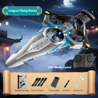 4D-V55 Flying Sword Drone | EPP Anti-Drop Stunt RC Aircraft for Beginners