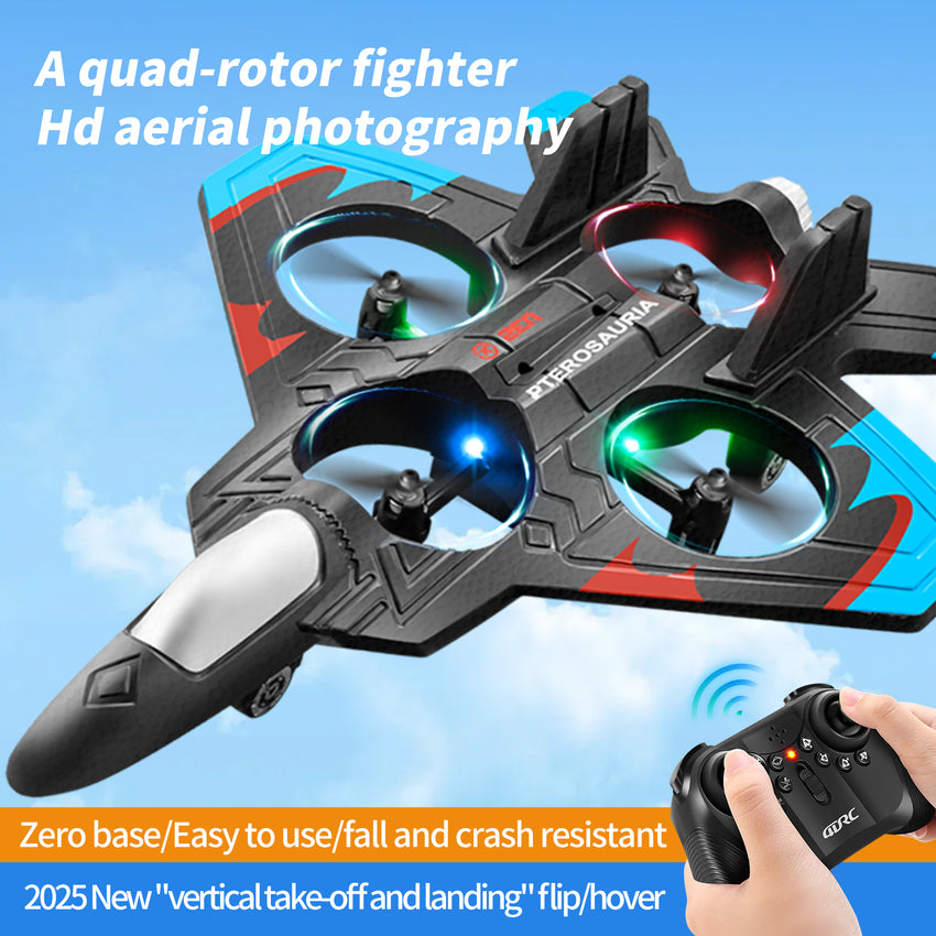 4D-V32 Series Foam Quad-Rotor Fighter Jet Drone