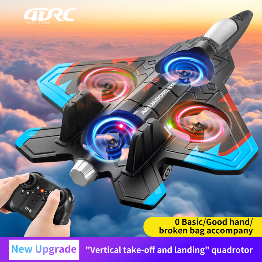 4D-V32 Series Foam Quad-Rotor Fighter Jet Drone