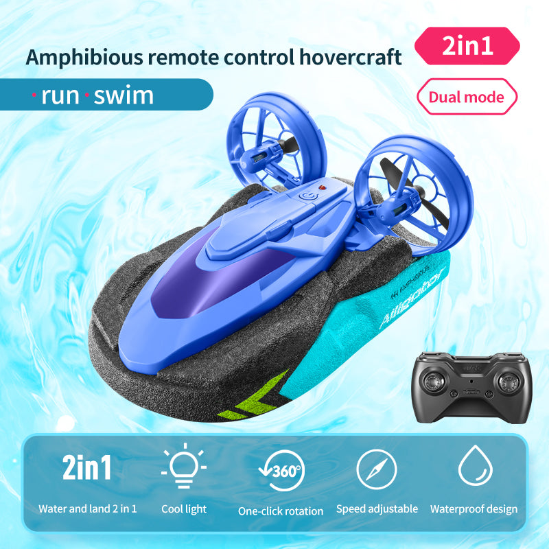 4D‑S10 Series 2‑in‑1 Amphibious Stunt Hovercraft RC Boat