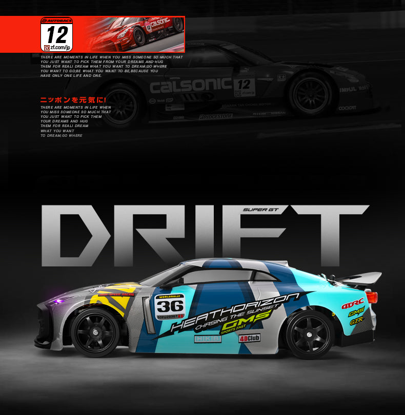 4D-H4 Series Professional 4WD High-Speed RC Drift Car