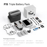 4D-F15 Professional Drone with EIS 3-axis Anti-shake Gimbal Camera