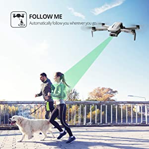 4DRC 4D-F8 GPS Brushless Motor Drone Follow me feature