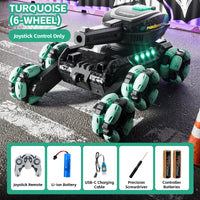 4D-Y13 Stunt Water Gel Tank – 4/6/8-Wheel RC Battle Vehicle