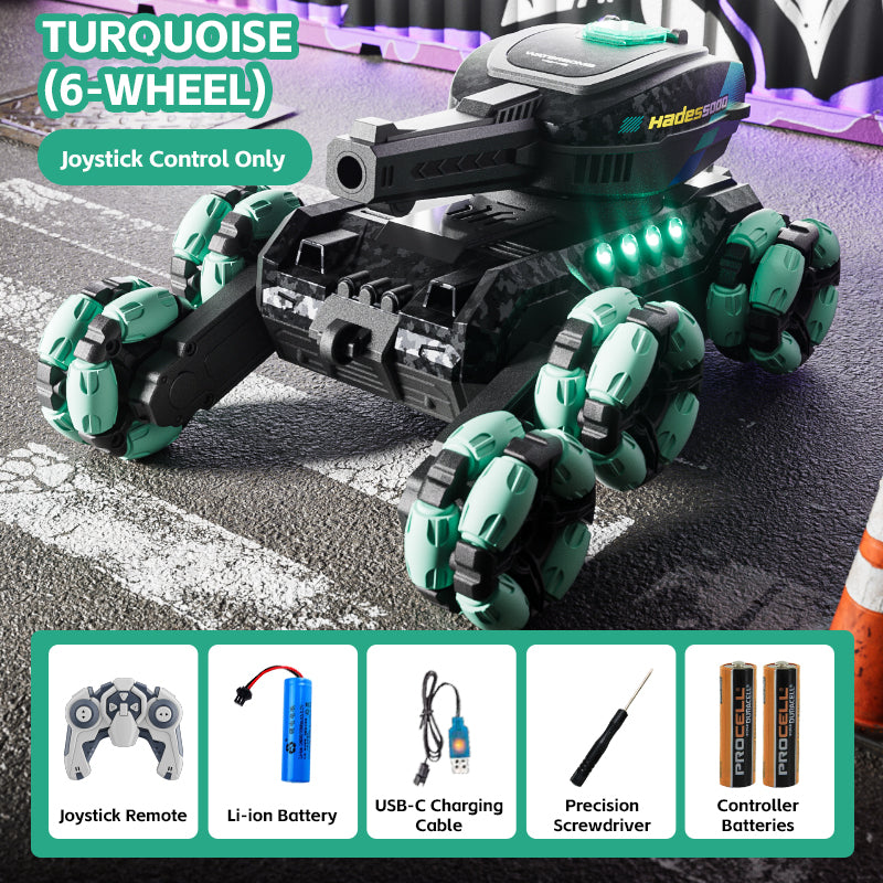 4D-Y13 Stunt Water Gel Tank – 4/6/8-Wheel RC Battle Vehicle