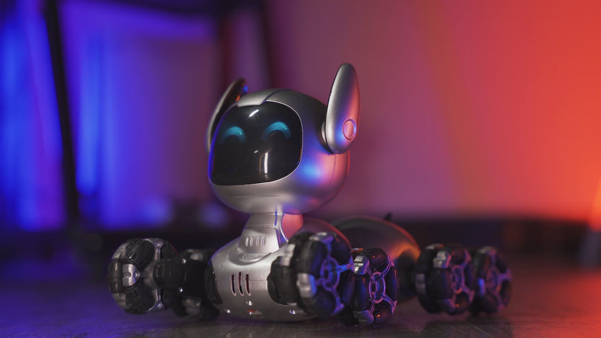 4D-Y9 8-Wheel Stunt Robo-Pet – Dual Control, Voice Command & Interactive Companion