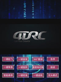 4D-V54 EPP Foam Amphibious Fighter Jet | Sea, Land & Air Stunt Drone for Beginners & Kids