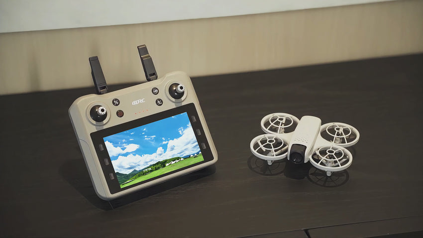 4D-V53 8K RC Drone with Screen Remote Controller – Beginner-Friendly Aerial Photography