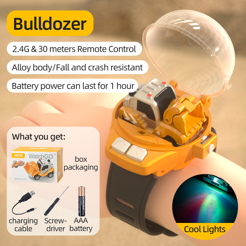 4D‑C19 Series Wrist Watch RC Construction Vehicle