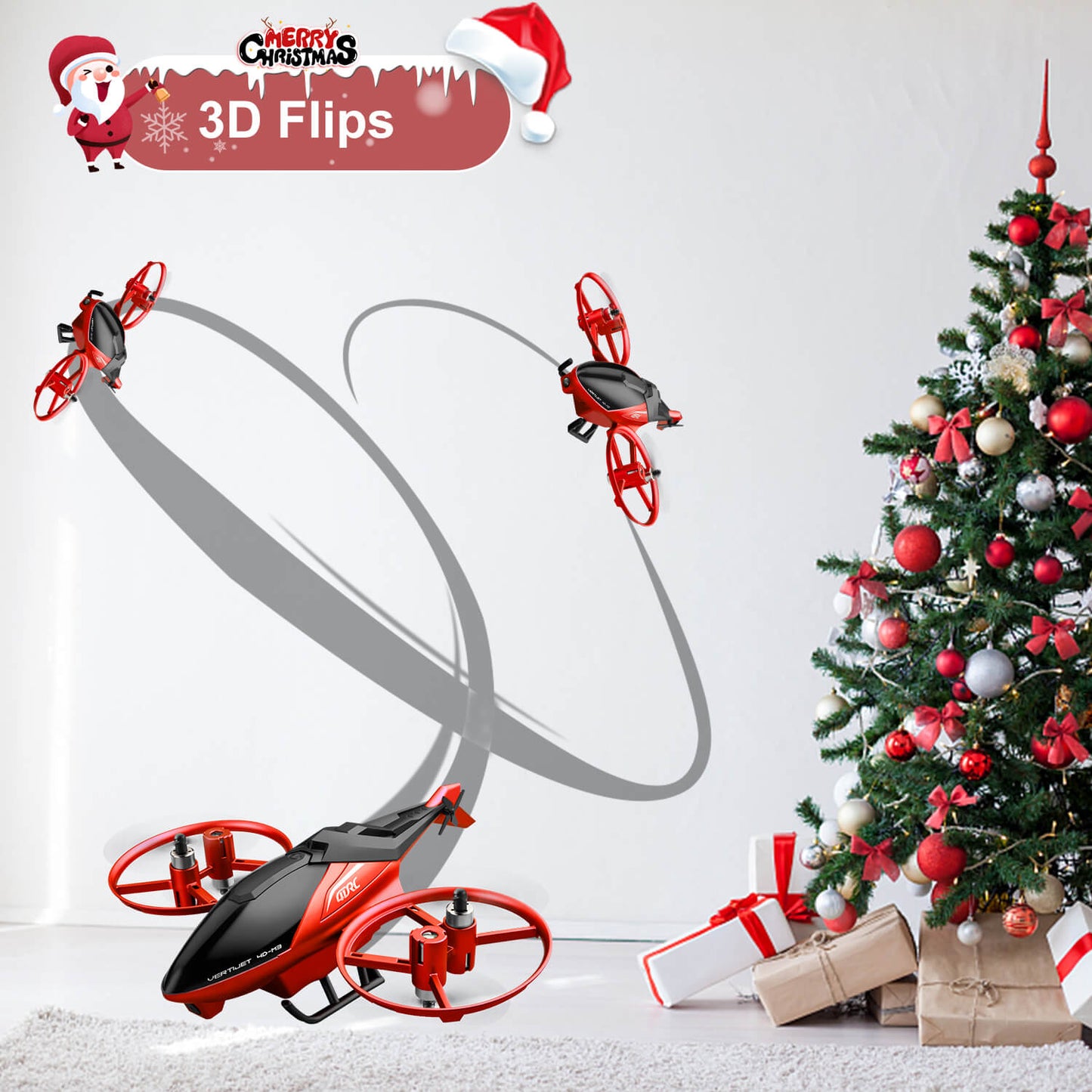 4D-M3 RC Helicopter with Dual Camera