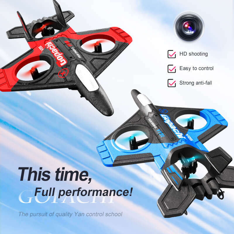 4D-V25 RC Aircraft with HD Camera 2.4G Wireless Remote Control Airplane ...