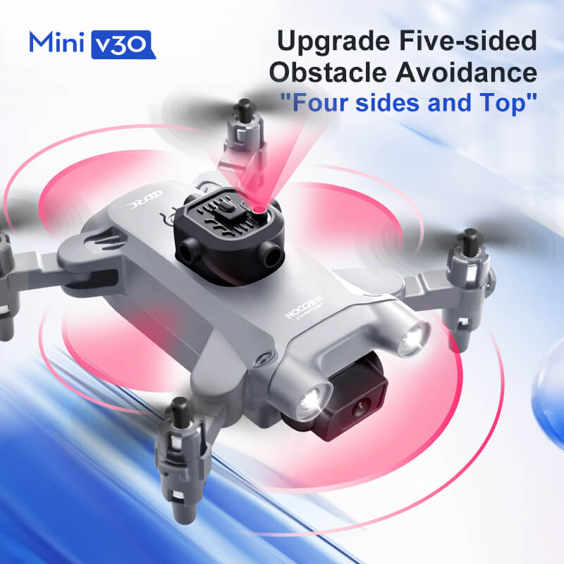 4D-V30 mini obstacle avoidance drone with HD camera