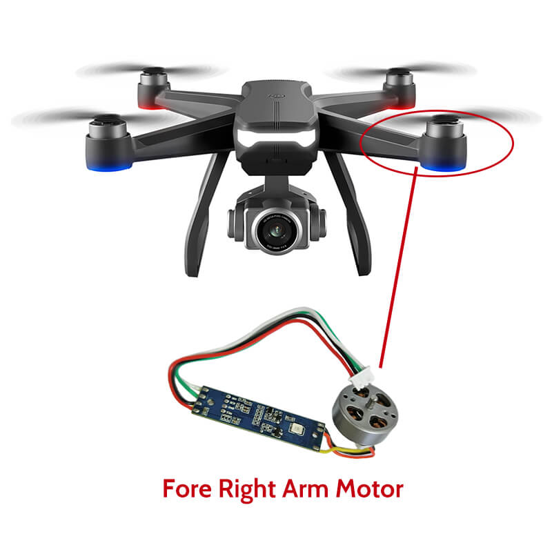 4D-F11 GPS Drone Motor Engines