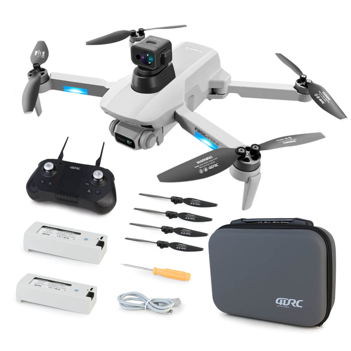 4D-F8 Brushless Motor GPS Drone with 4K Camera