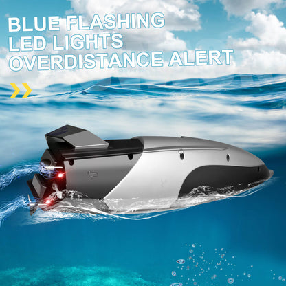4D-S1 Remote Control Boat (Blue) with 2 Batteries