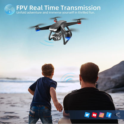 4D-F11 Brushless Motor GPS Drone with 4K Camera