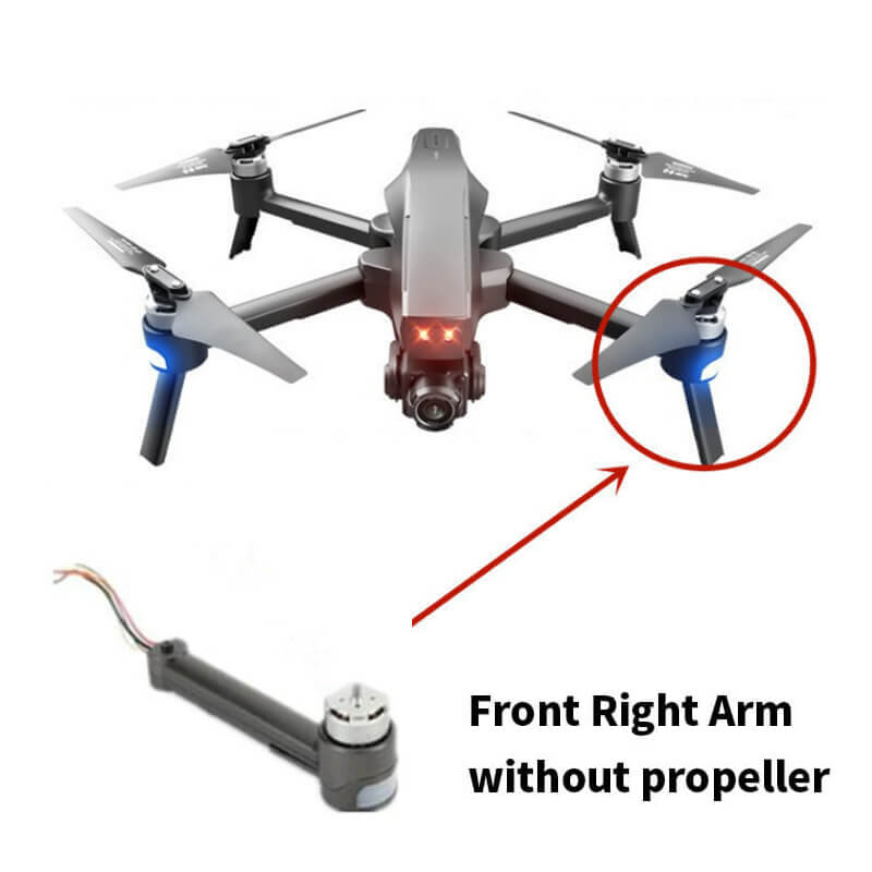 4D-M1 Drone Spare Parts Axis Arms with Motor  Mark300 Drone Accessories