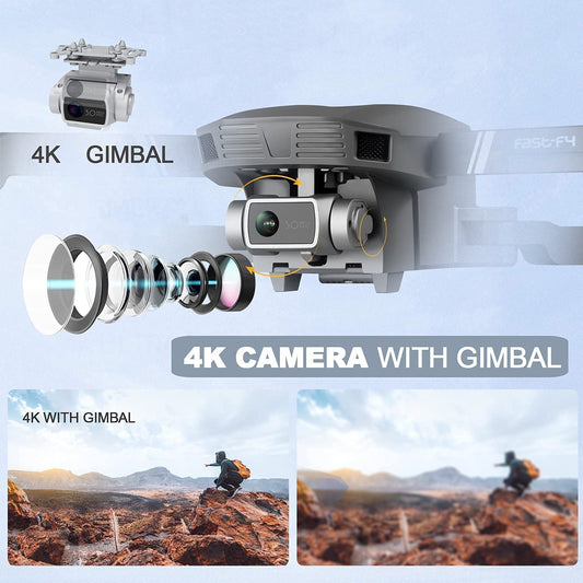 Drone 4drc avec caméra HD 1080p pour adultes débutants, pour