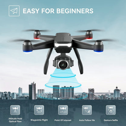 4D-F11 Brushless Motor GPS Drone with 4K Camera
