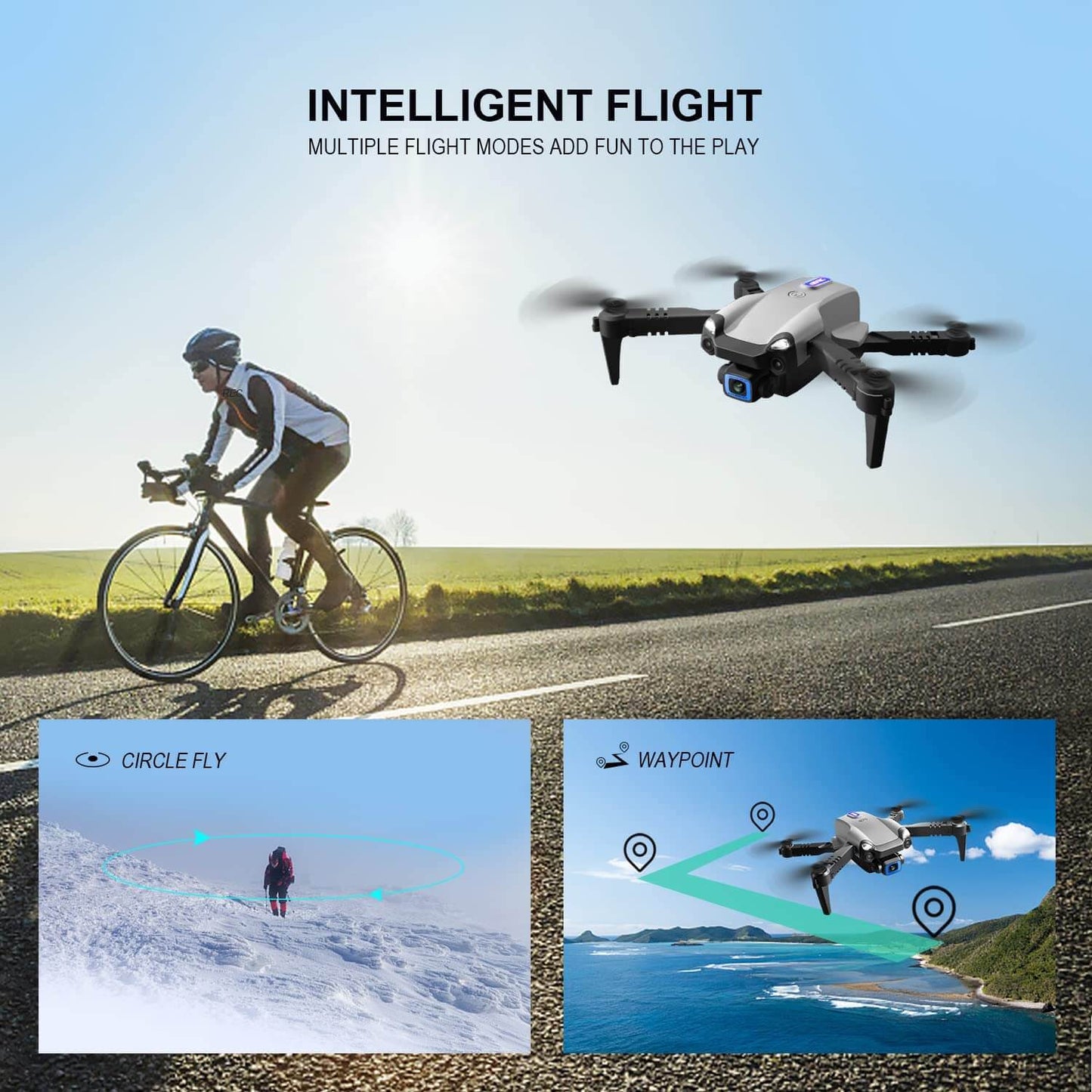 4D-V20 Mini Drone WIFI FPV Camera