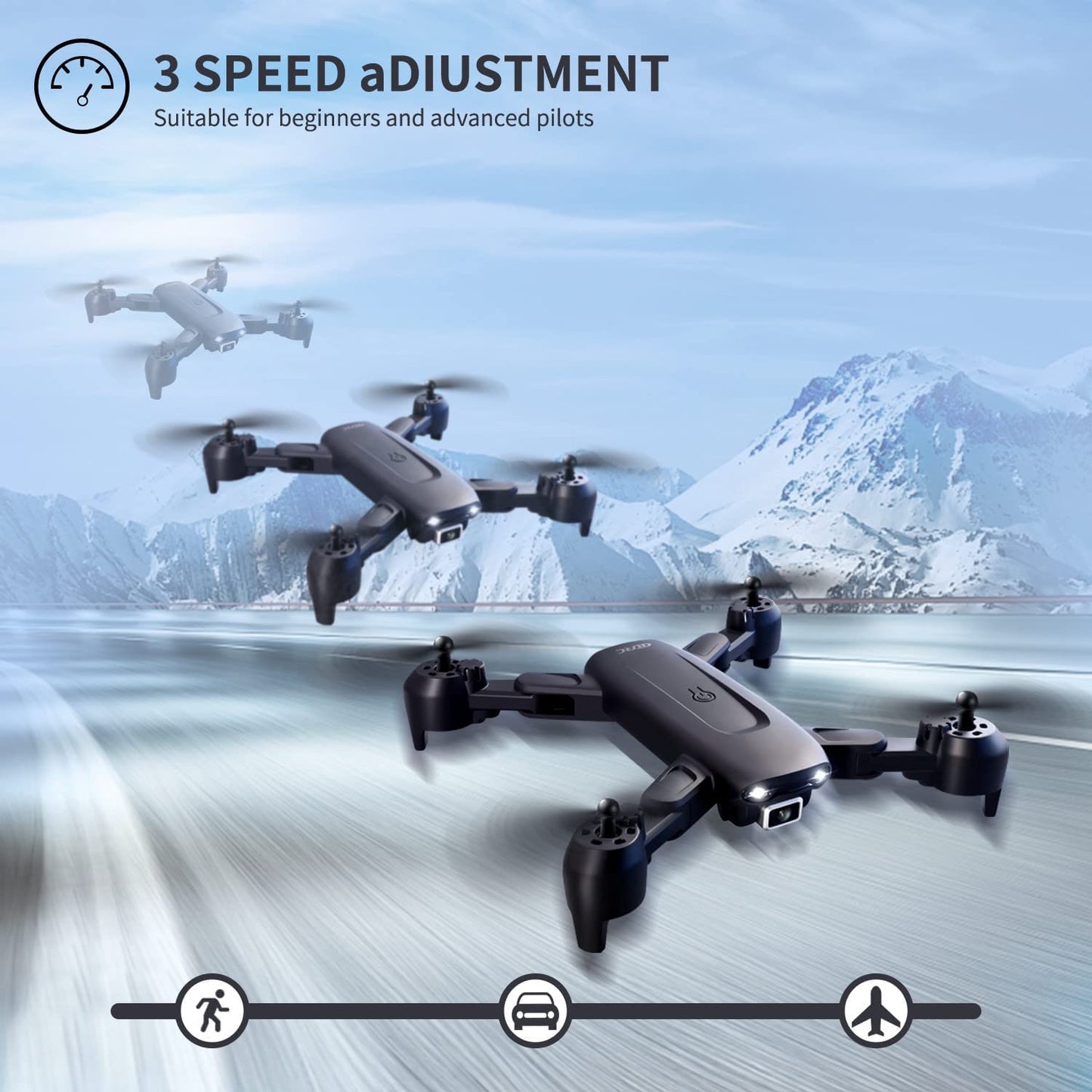 4D-V12 Mini Drone with 720P HD FPV Camera