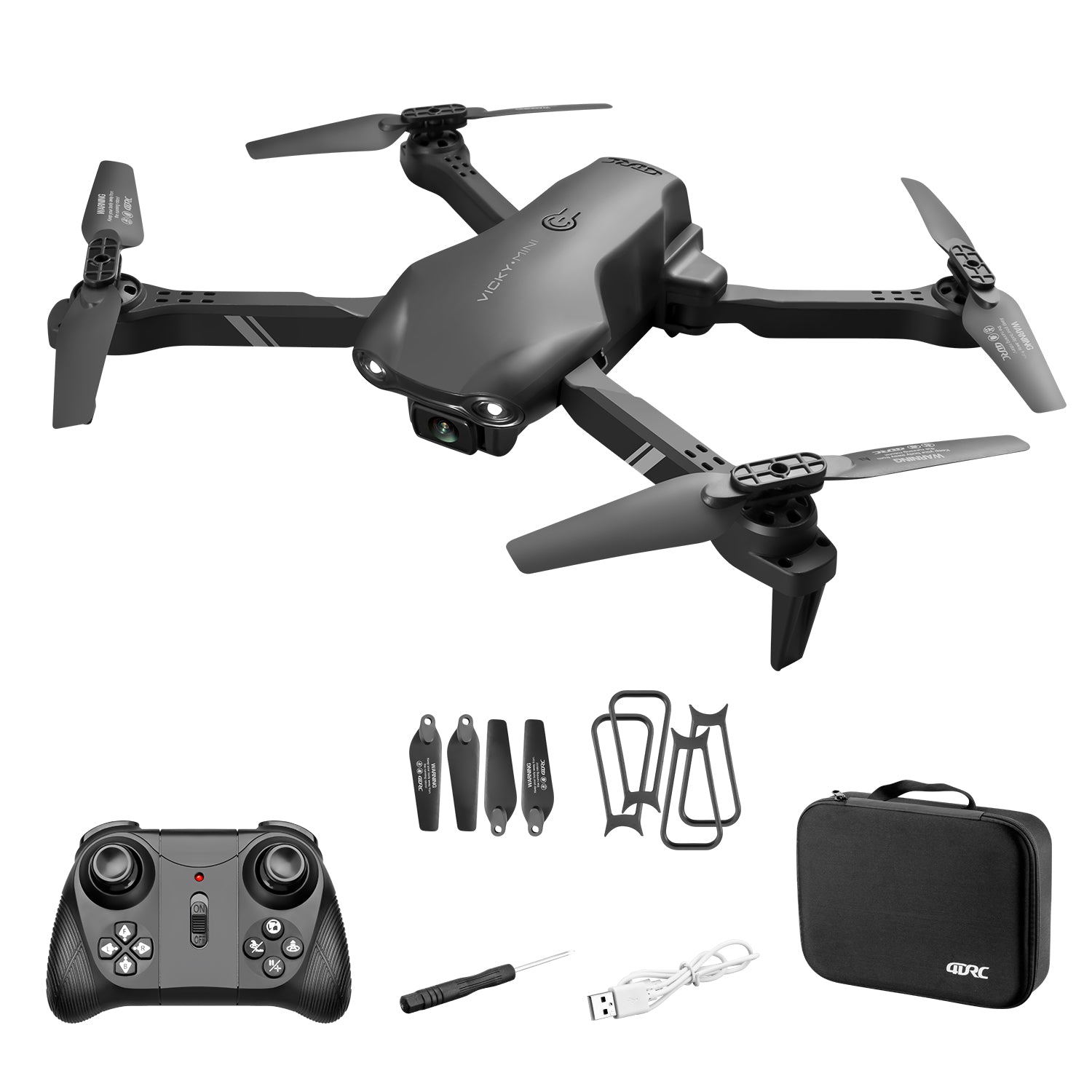 Drone avec caméra pour Adultes et Enfants avec caméra pour Enfants et  Adultes - Drone Pliable avec caméra pour Adultes et Enfants Mini Quadcopter