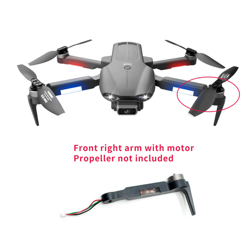 4D-F9 GPS Drone Arm with Motor accessories