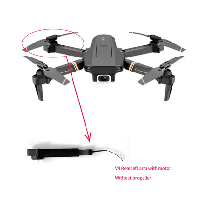 4D-V4 Drone Arm with Motor accessories