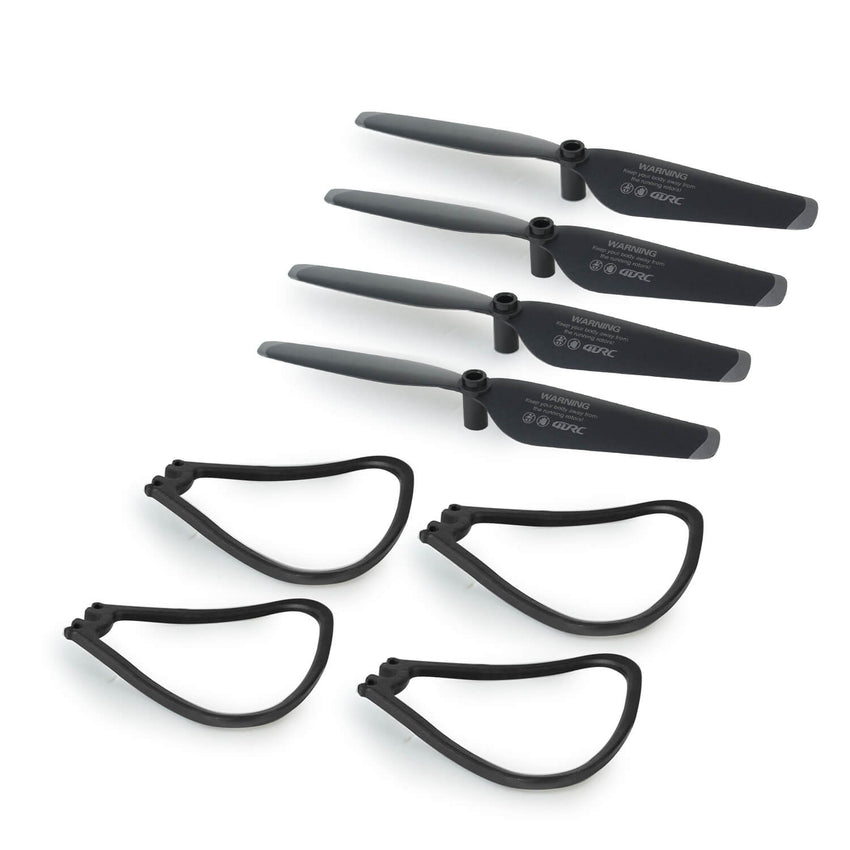 4D-V12 Drone Accessories Optional (spare battery + charging cable / spare propeller + protective cover / motors)