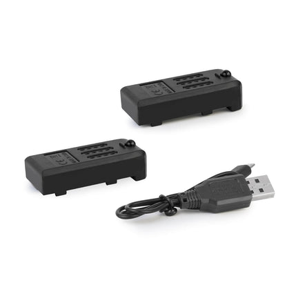 4D-V8 Battery Set (includes 2 battery and 1 charging cable)