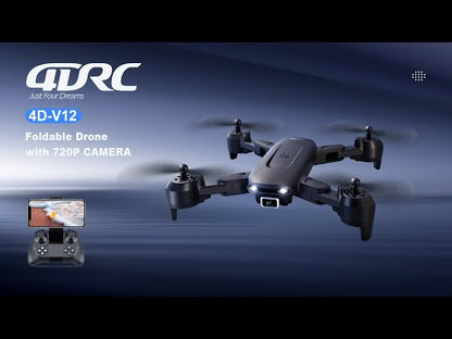 4D-V12 Mini Drone with 720P HD FPV Camera