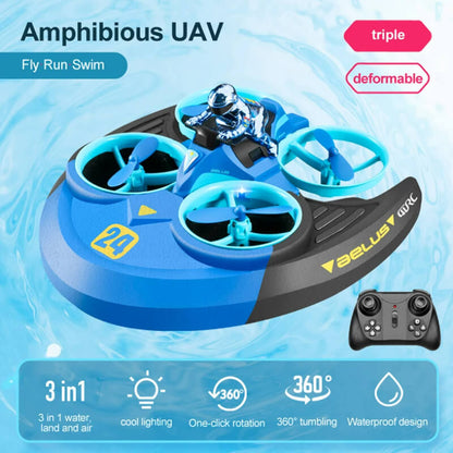 4D-V24 Drone RC Car RC Boat 3 in 1 Toy