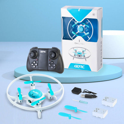 4D-V5 Mini Drone with Camera and LED Lights for Kids Blue