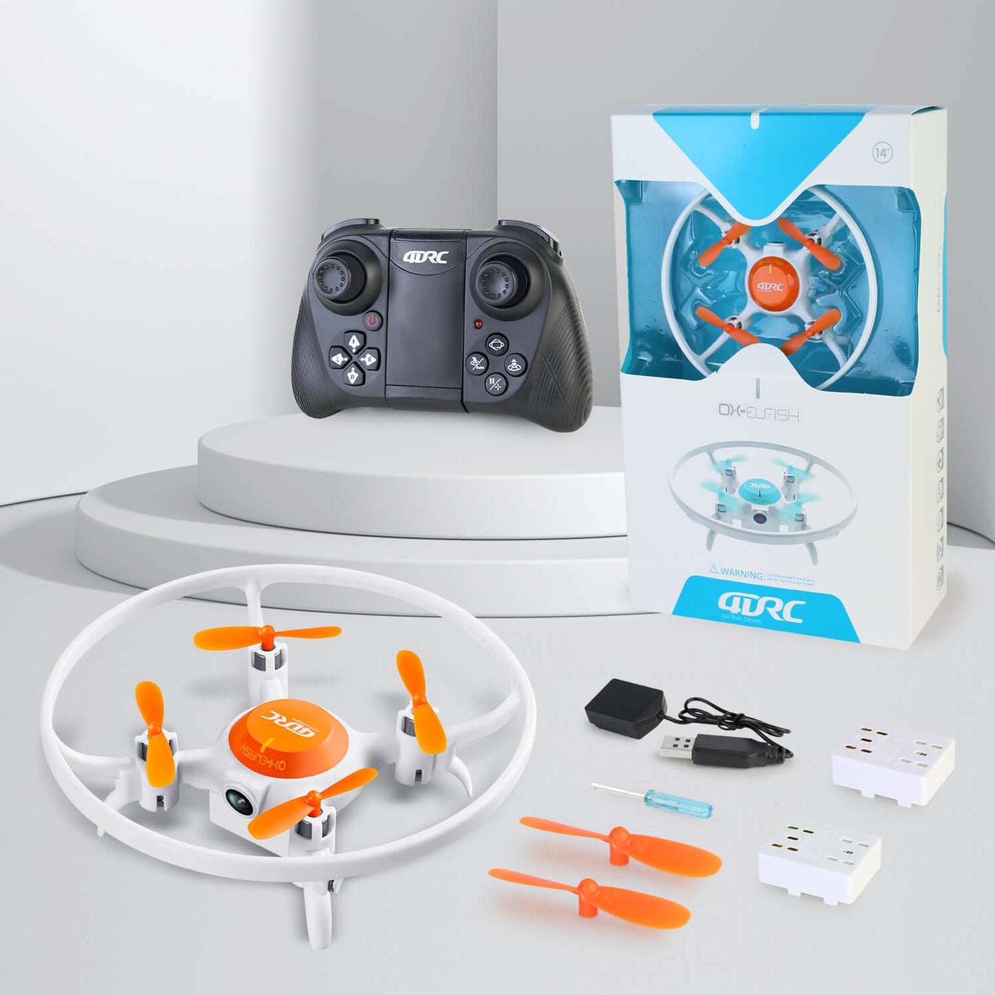 4D-V5 Mini Drone Orange